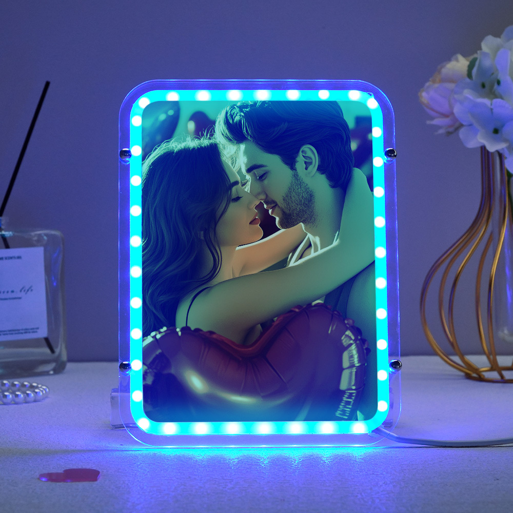 Custom Photo Lamp Custom Hanging Ornament Personalized Home Decor Gift