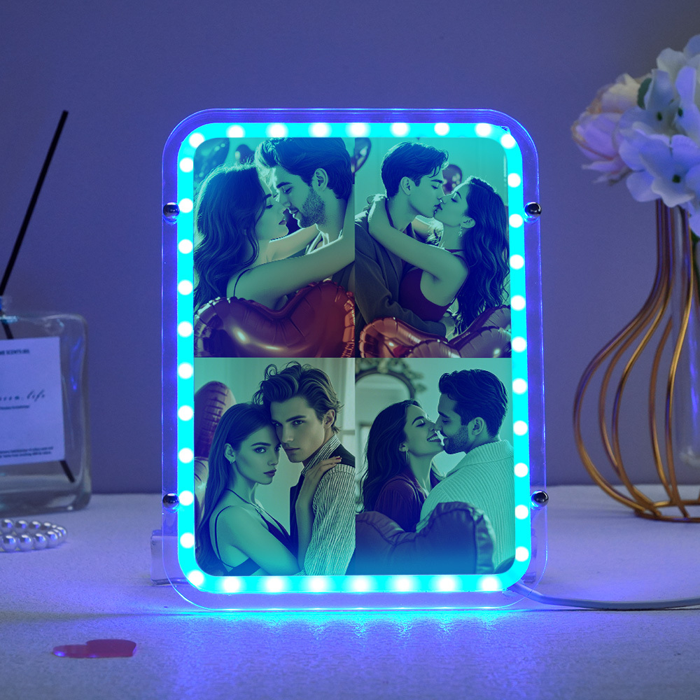 Custom Photo Lamp Custom Hanging Ornament Personalized Home Decor Gifts
