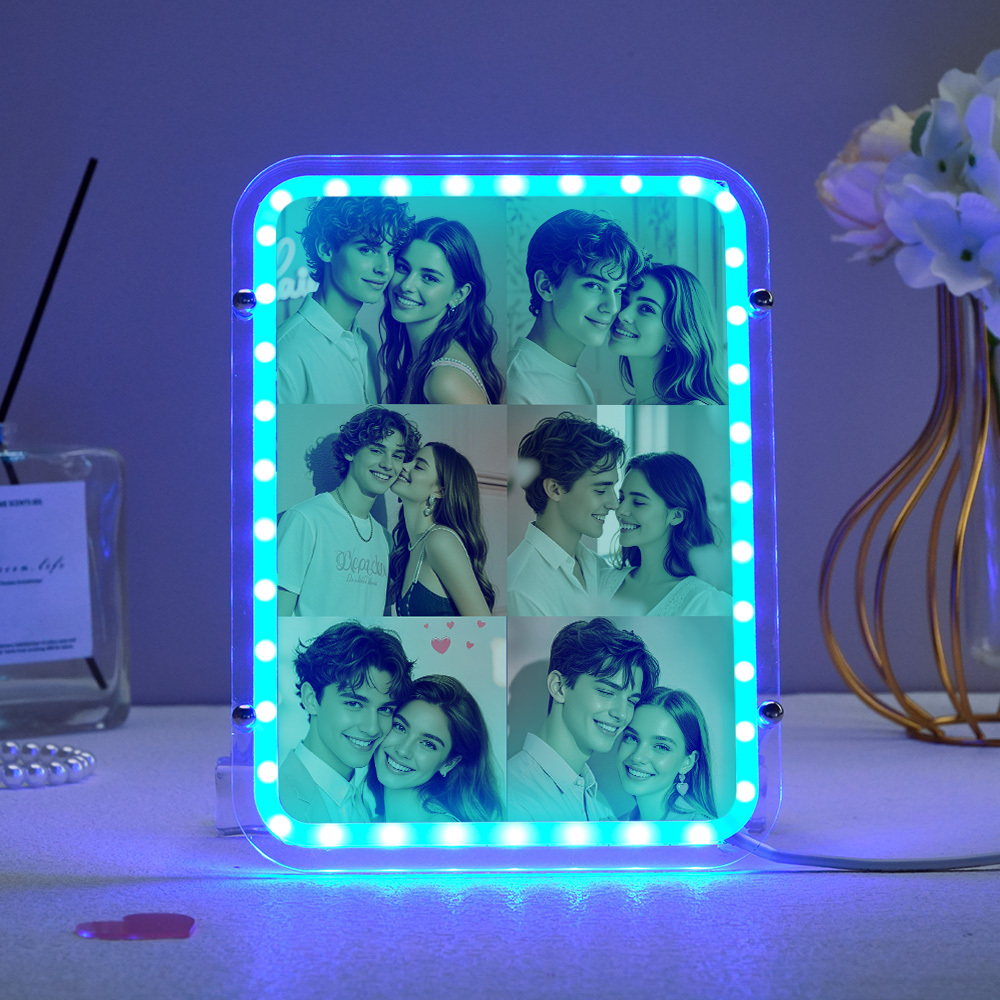 Custom Photo Lamp Custom Hanging Ornament Personalized Home Decor Gifts