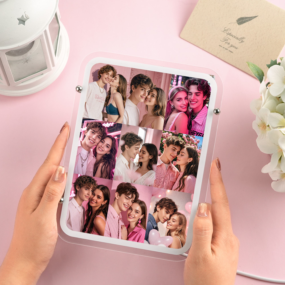 Custom Photo Lamp Custom Hanging Ornament Personalized Home Decor Gifts