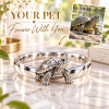Personalized 3D Embossed Pet Ring Custom 925 Sterling Silver Full Body  Red-Eared Slider  Jewelry Memorial Pet Lover Gift