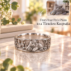 Personalized S925 Sterling Silver 3D Sculpted British Shorthair Ring Custom Photo Pet Relief Ring Unique Pet Memorial Jewelry Gift for Cat Mom