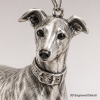 Personalized 925 Sterling Silver 3D Pet Photo Pendant Custom Full Body Greyhound Figure Necklace Gift For Pet Owners