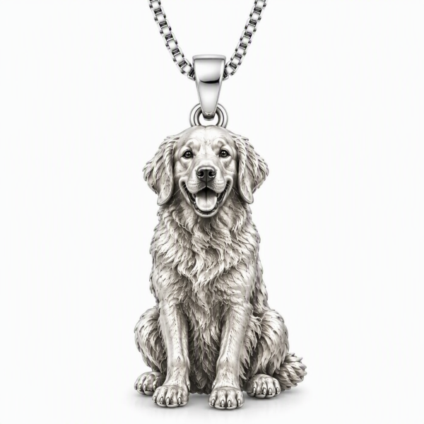 Personalized S925 Sterling Silver 3D Sculpted Pet Photo Necklace Custom Pet Relief Pendant Unique Dog Cat Memorial Jewelry Gift for Pet Lovers