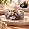 Personalized S925 Sterling Silver 3D Sculpted Ragdoll Ring Custom Photo Pet Relief Ring Unique Pet Memorial Jewelry Gift for Cat Mom