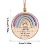 Personalized Rainbow Bridge Pet Memorial Ornament Sympathy Gifts for Pet Lovers - PetGiftsCustom