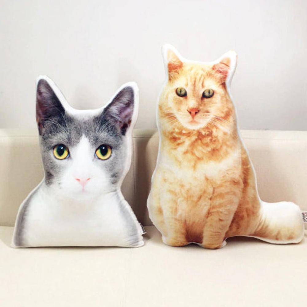Custom Pet Face Pillow 3D Portrait Pillow