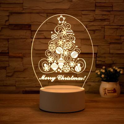 Christmas Gifts Christmas LED Lights 3D Night Light Touch Table Lamp Creative Gift