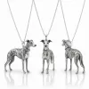 Personalized S925 Sterling Silver 3D Pet Pendant Necklace, Custom Photo to 3D Sculpted Dog & Cat Jewelry, Golden Retriever Memorial Gift for Pet Mom
