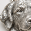 Custom 925 Sterling Silver 3D Pet Photo Portrait Pendant Sculpted Dog Cat Head Charm Memorial Gift For Her