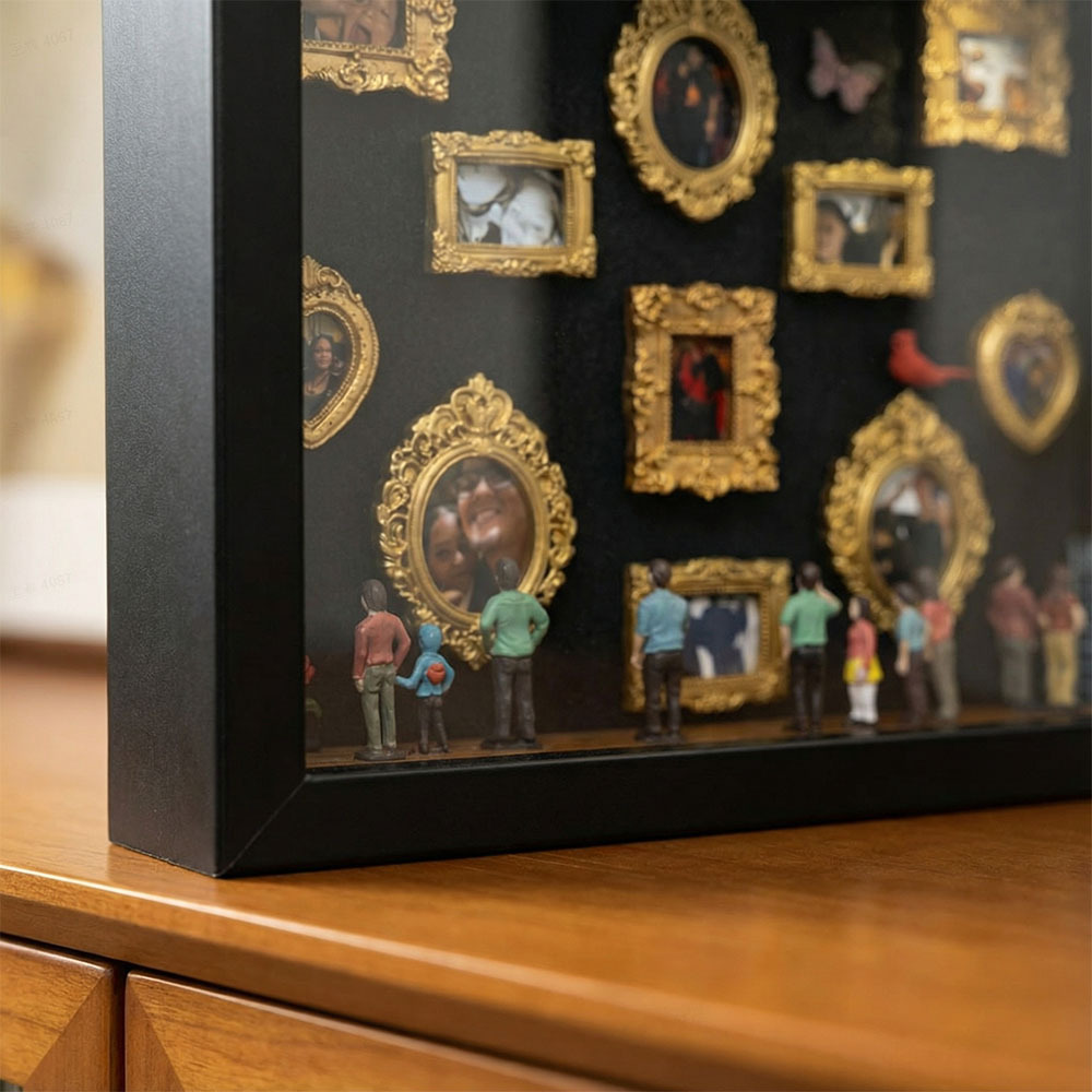 Museum of Us Frame Personalized Couples Gift for Her Cute Miniature Museum Gifts Meaningful Gift Valentine's Day Anniversary Gift
