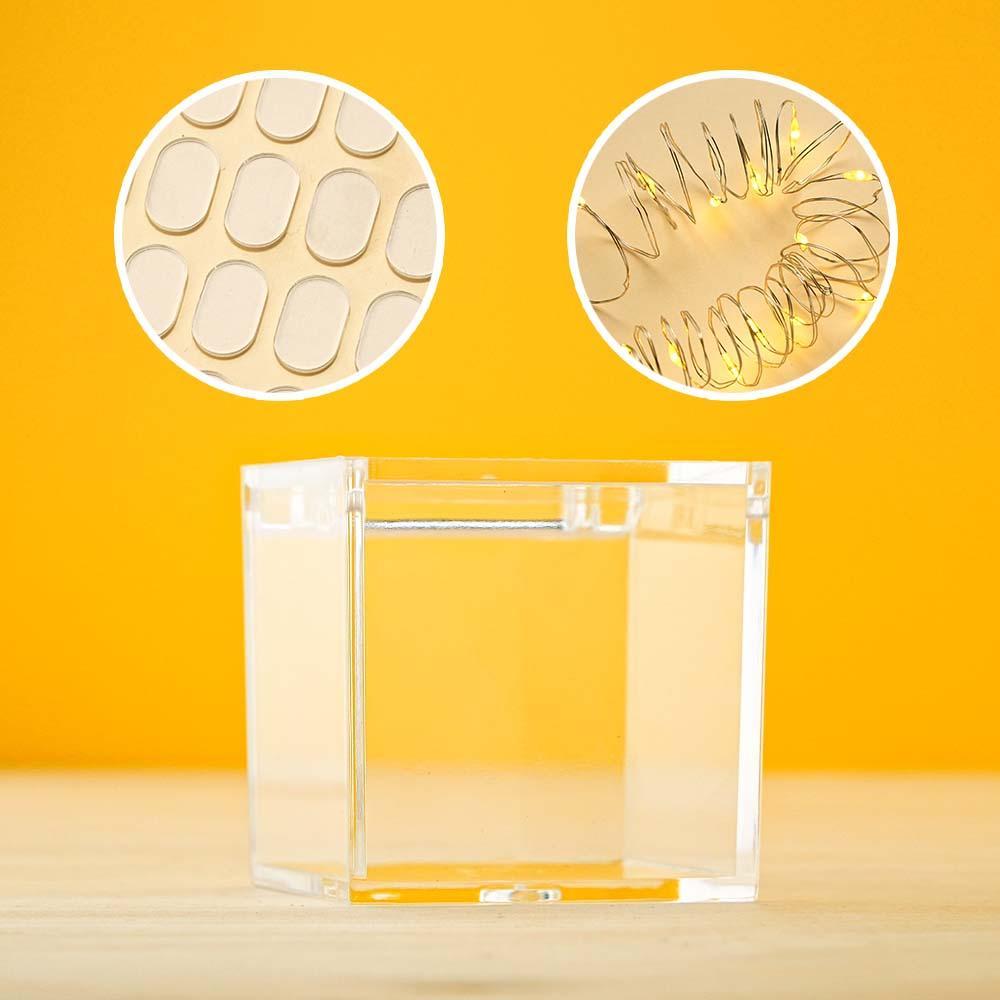 (Fits 4cm Figures) Acrylic Packaging - CustomPhotoKeychainUK