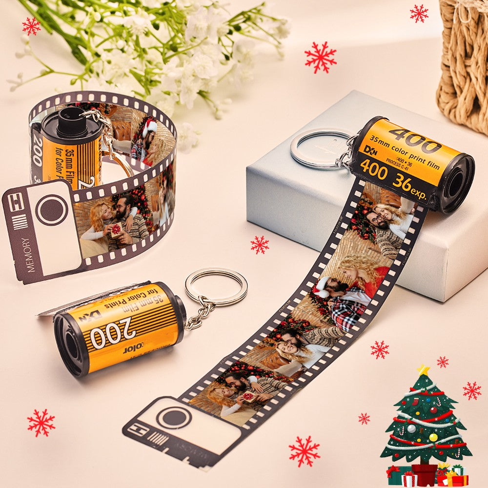Custom Camera Film Roll Keychain Kodak Keychain Design Your Own Now for Him/Her