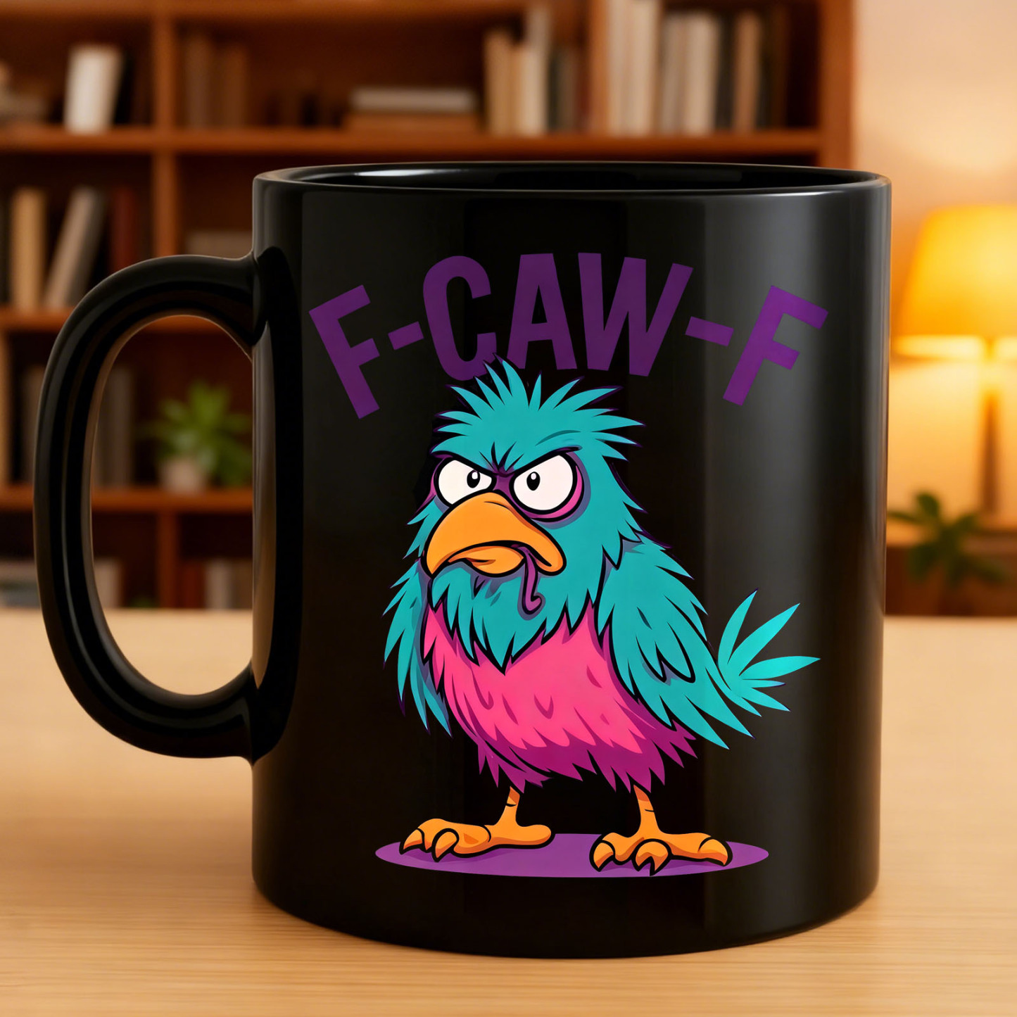 Custom Mug - Personalized Funny Gifts For Best Friends, Family, Coworker, Work Bestie - My Resting Squawk Face