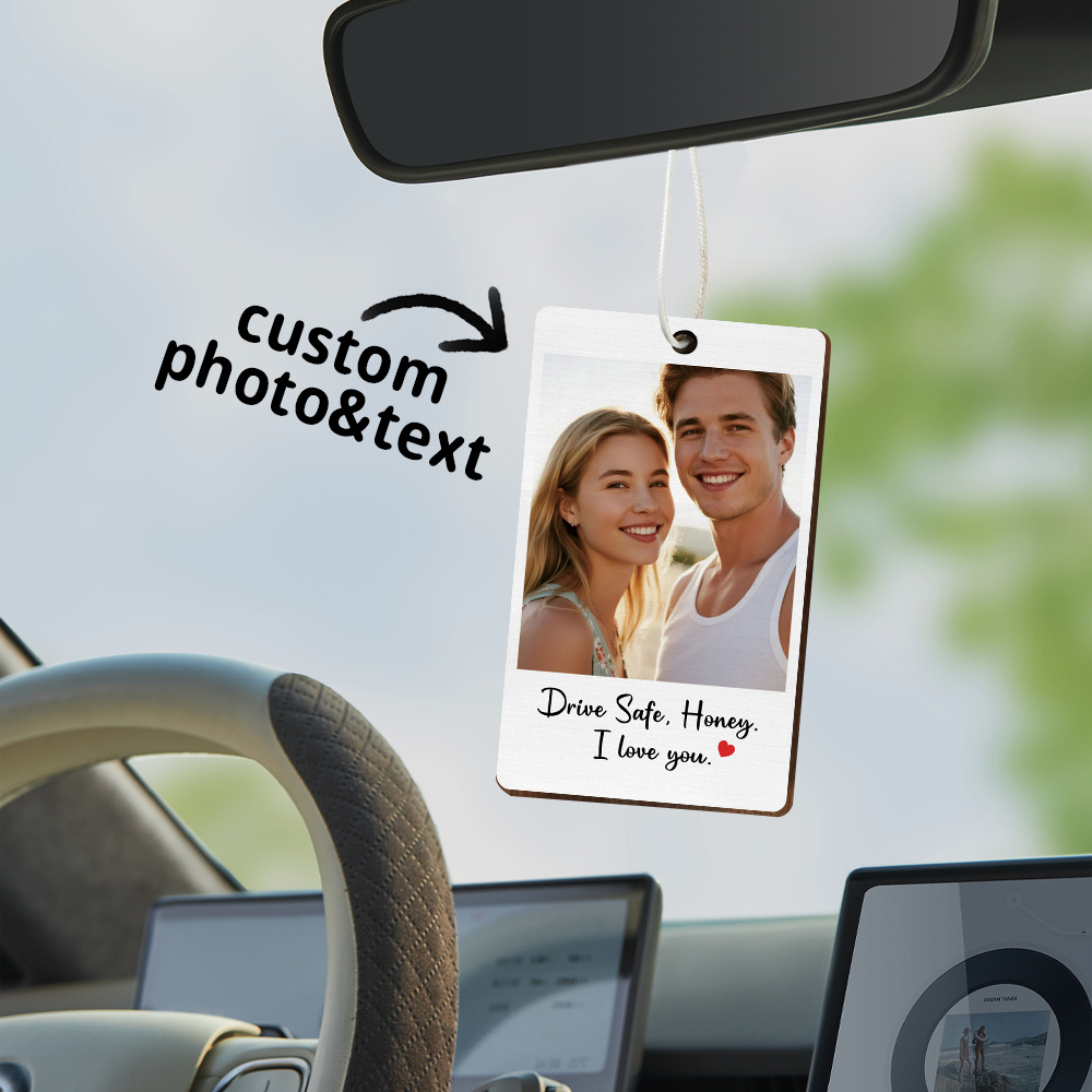 Personalized Photo Car Air Freshener, Custom Air Freshener, Picture Air Freshener, Cute Car Accessories