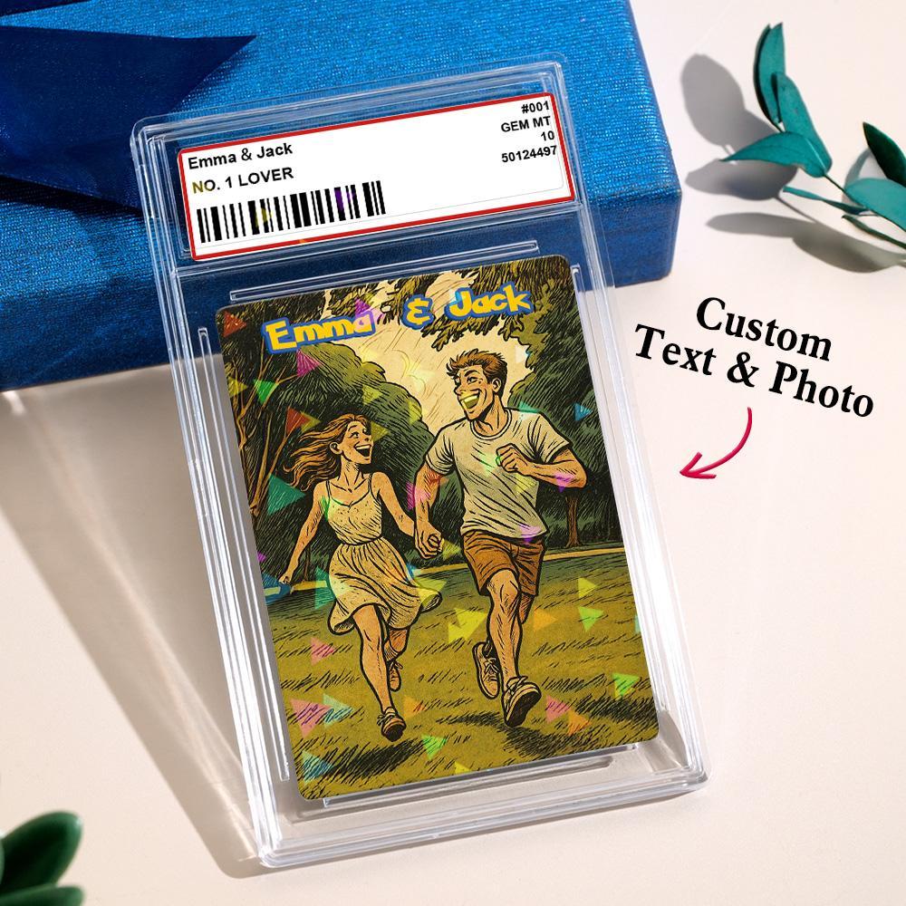 Custom Adventure Style Card Custom Card Present for family Turn Your Photo into a Unique Collectible - CustomPhotoKeychainUK