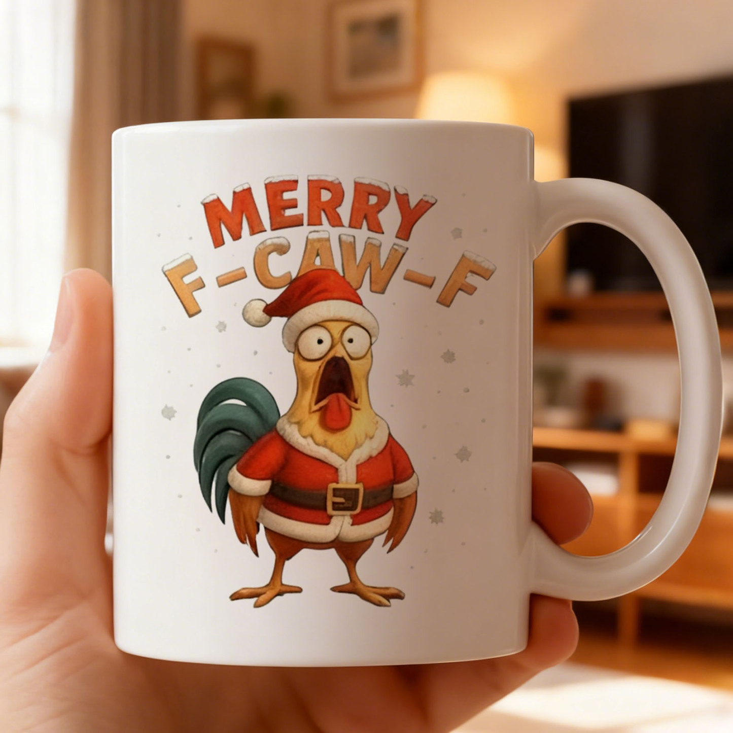 Custom Mug - Personalized Funny Gifts For Best Friends, Family, Coworker, Work Bestie - My Resting Squawk Face