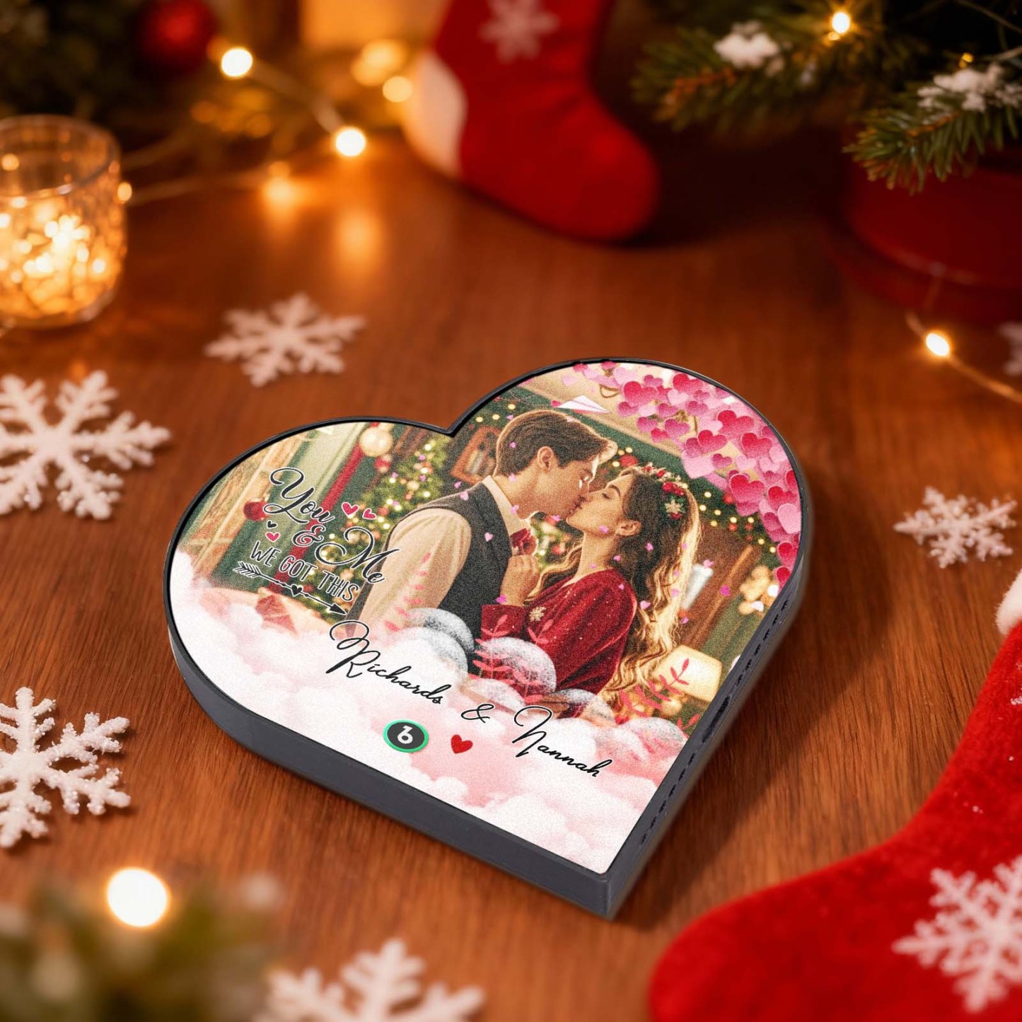 Personalized Music Fridge Magnet, Custom Music Wall Photo Sticker, Best Gift for Him - CustomPhotoKeychainUK