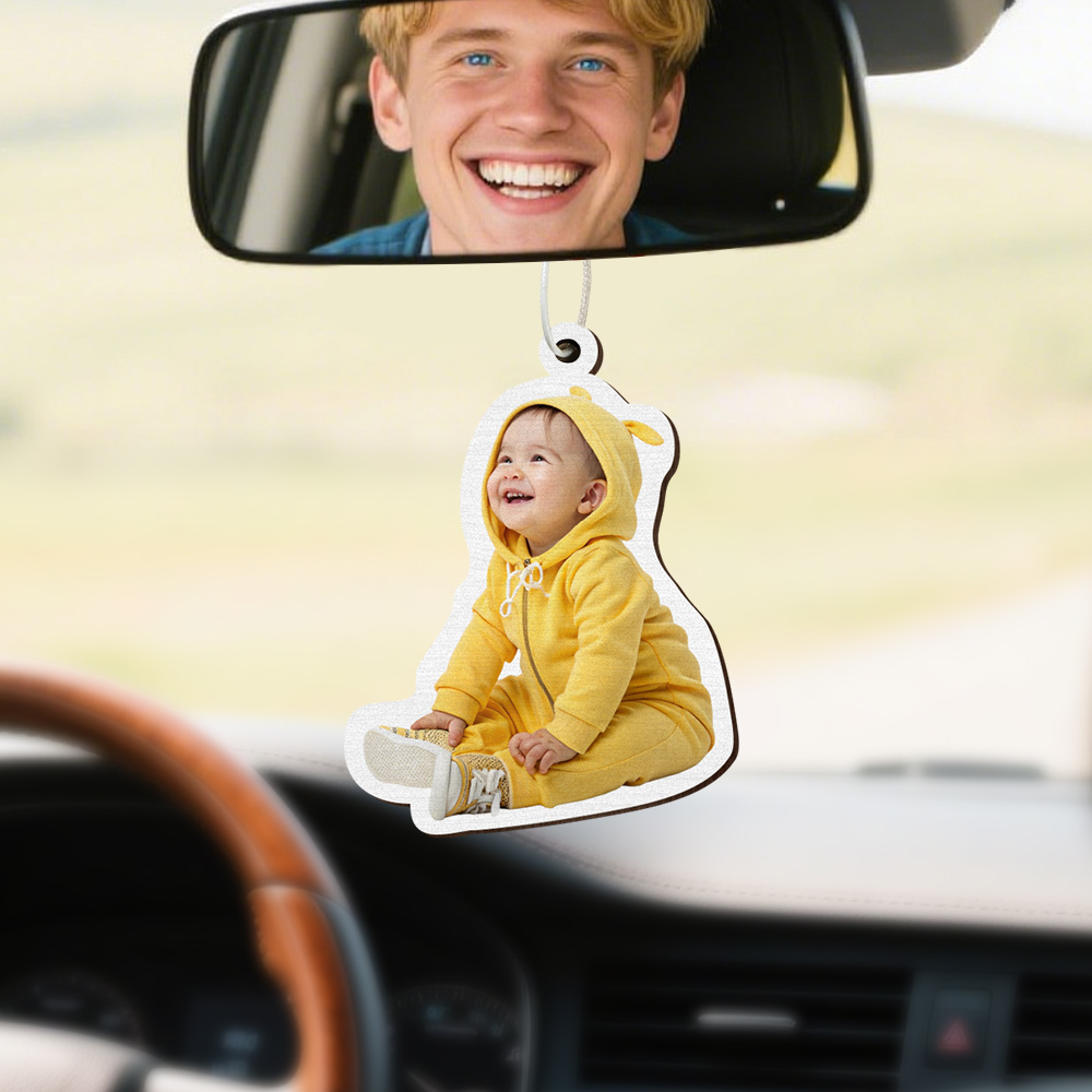 Personalized Photo Car Air Freshener, Custom Air Freshener, Picture Air Freshener, Cute Car Accessories