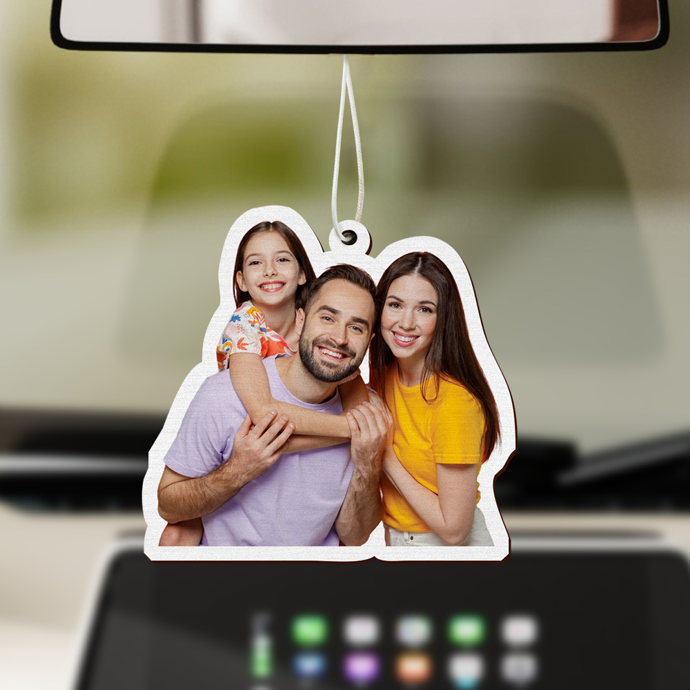 Personalized Photo Car Air Freshener, Custom Air Freshener, Picture Air Freshener, Cute Car Accessories