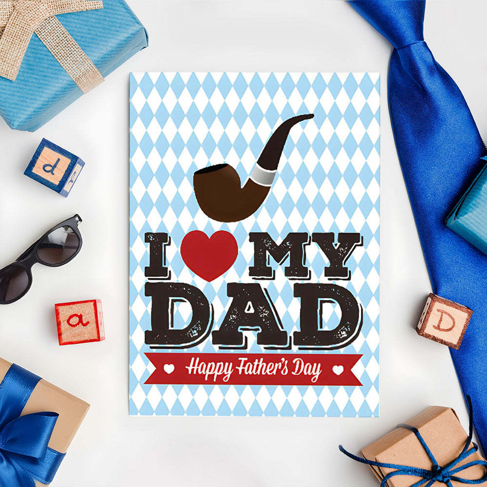 Father's Day Greeting Card World's Best Farter Gifts for Man - customphotokeychain