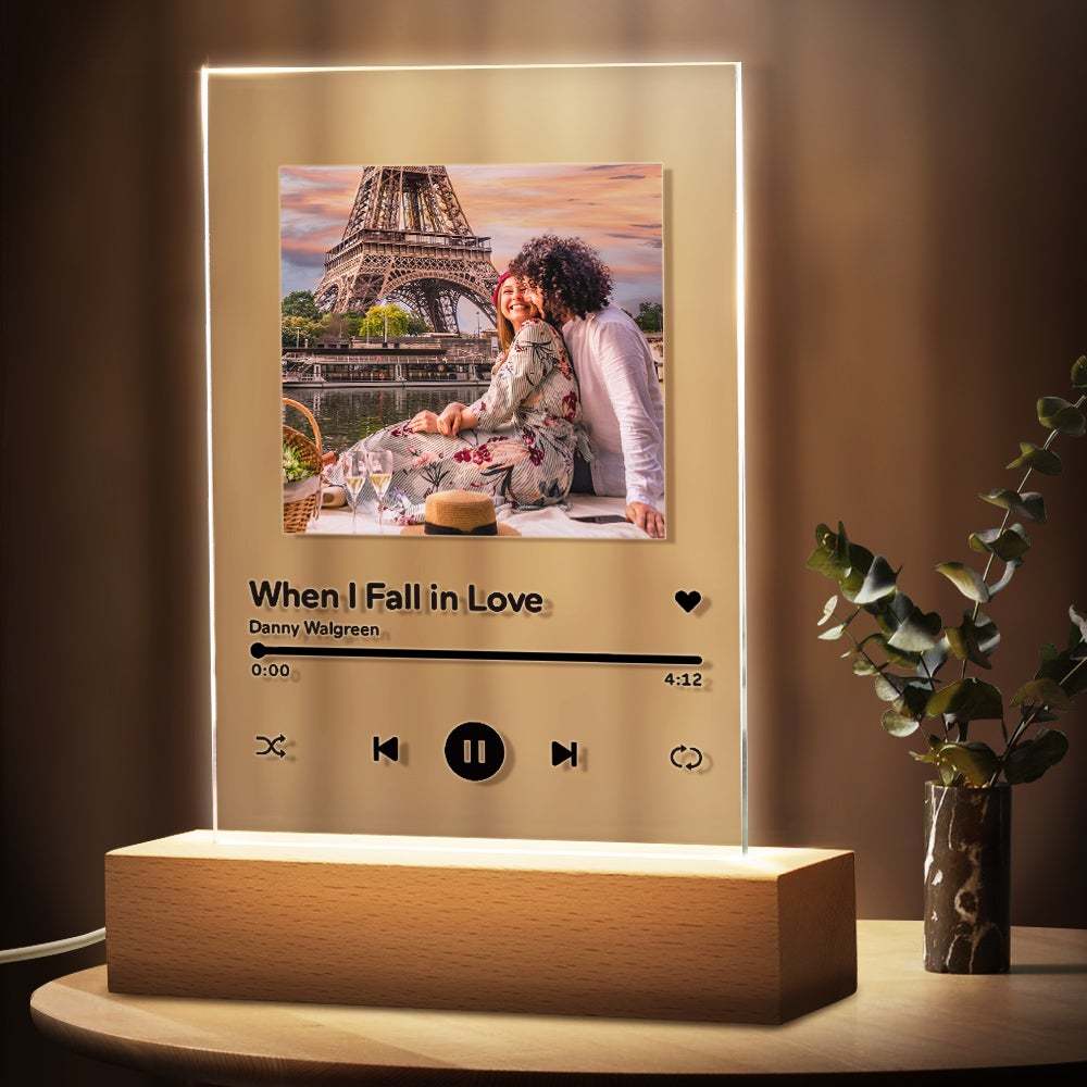 Mother's Day Gifts-Custom Music Plaque/Keychain/Night Light Gifts for Her