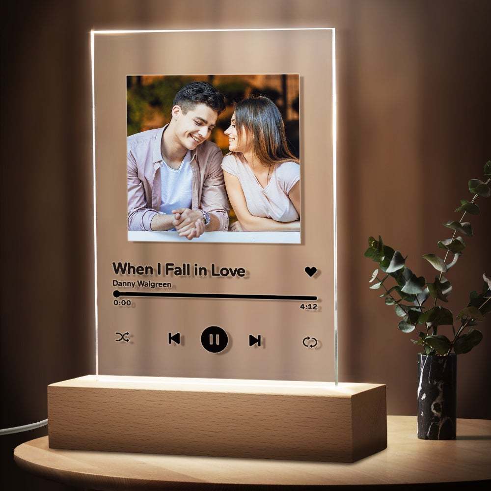 Mother's Day Gifts-Custom Music Plaque/Keychain/Night Light Gifts for Her