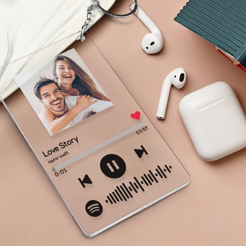 Custom Spotify Code Music Acrylic Glass Plaque 4 in 1 - MadeMineAU