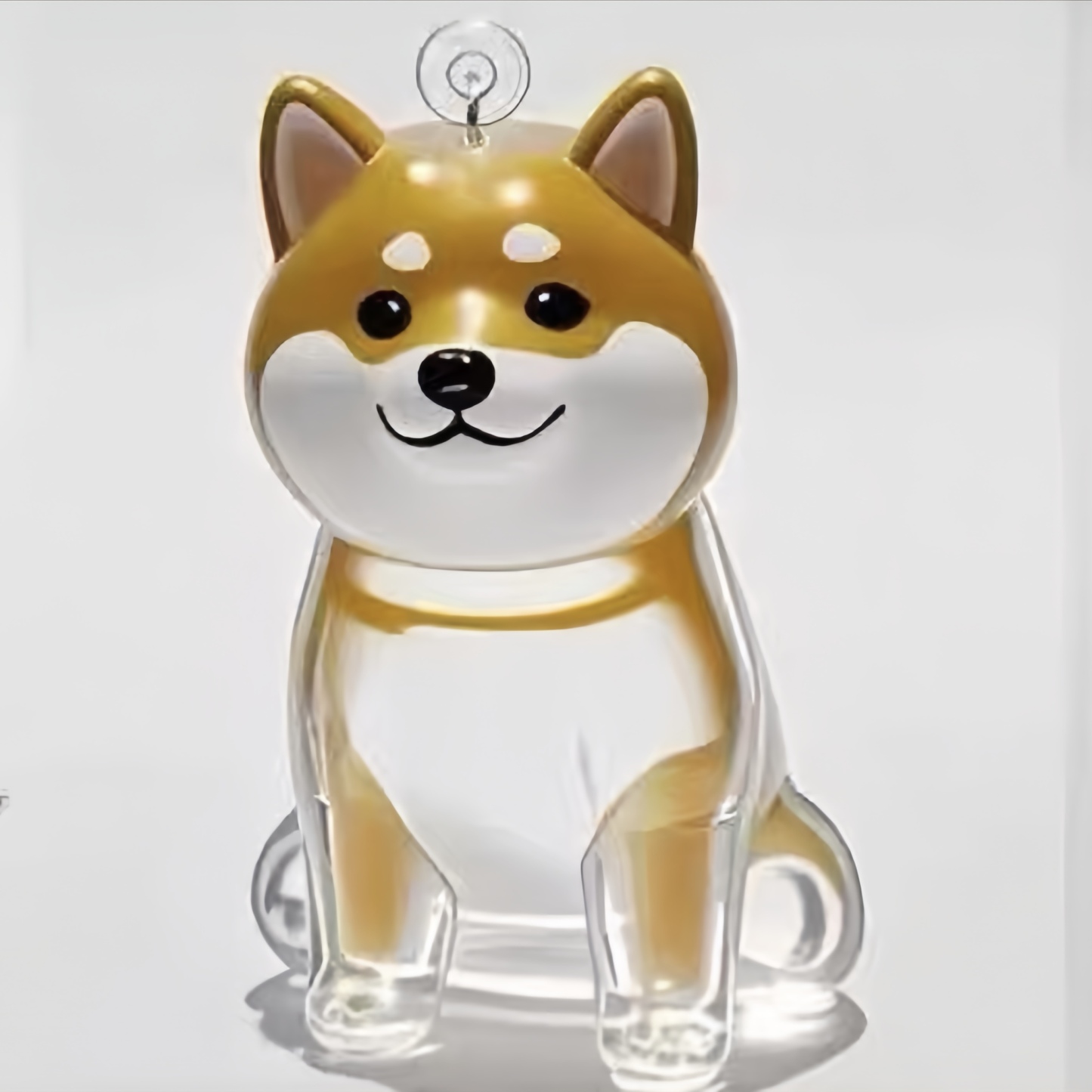 Puppy Transparent Hair Storage Bottle Cute Animal Hair Ball Capsule Pendant Decoration Memorial Dust Box Gift