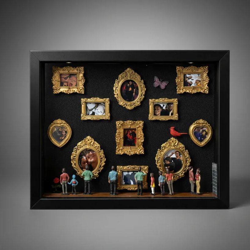 Museum of Us Frame Personalized Couples Gift for Her Cute Miniature Museum Gifts Meaningful Gift Valentines Day Anniversary Gift