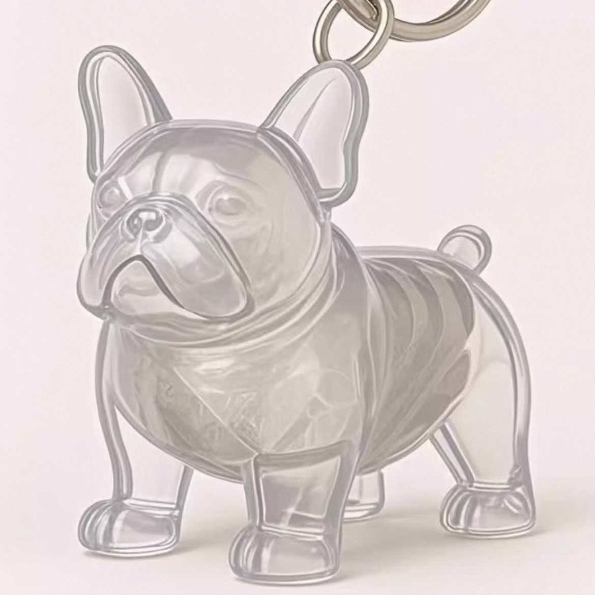 Puppy Transparent Hair Storage Bottle Cute Animal Hair Ball Capsule Pendant Decoration Memorial Dust Box Gift