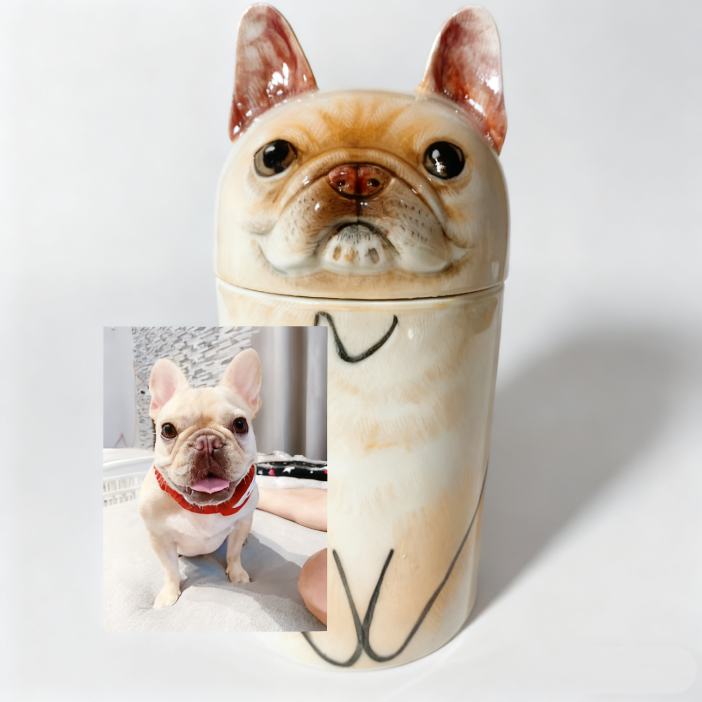 Custom Handmade Ceramic Pet Urn | A Gentle Resting Place for Your Beloved Companion, The Art of Saying Goodbye with Love