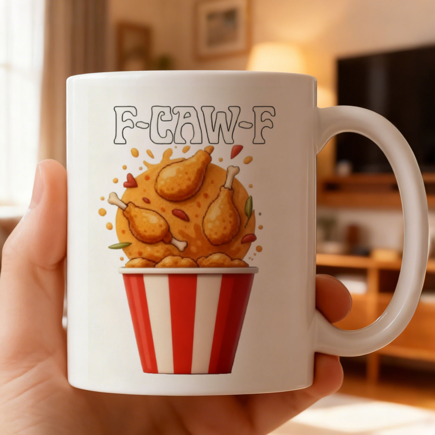 Custom Mug - Personalized Funny Gifts For Best Friends, Family, Coworker, Work Bestie - My Resting Squawk Face