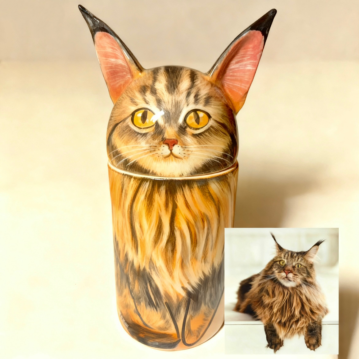 Custom Handmade Ceramic Pet Urn | A Gentle Resting Place for Your Beloved Companion, The Art of Saying Goodbye with Love