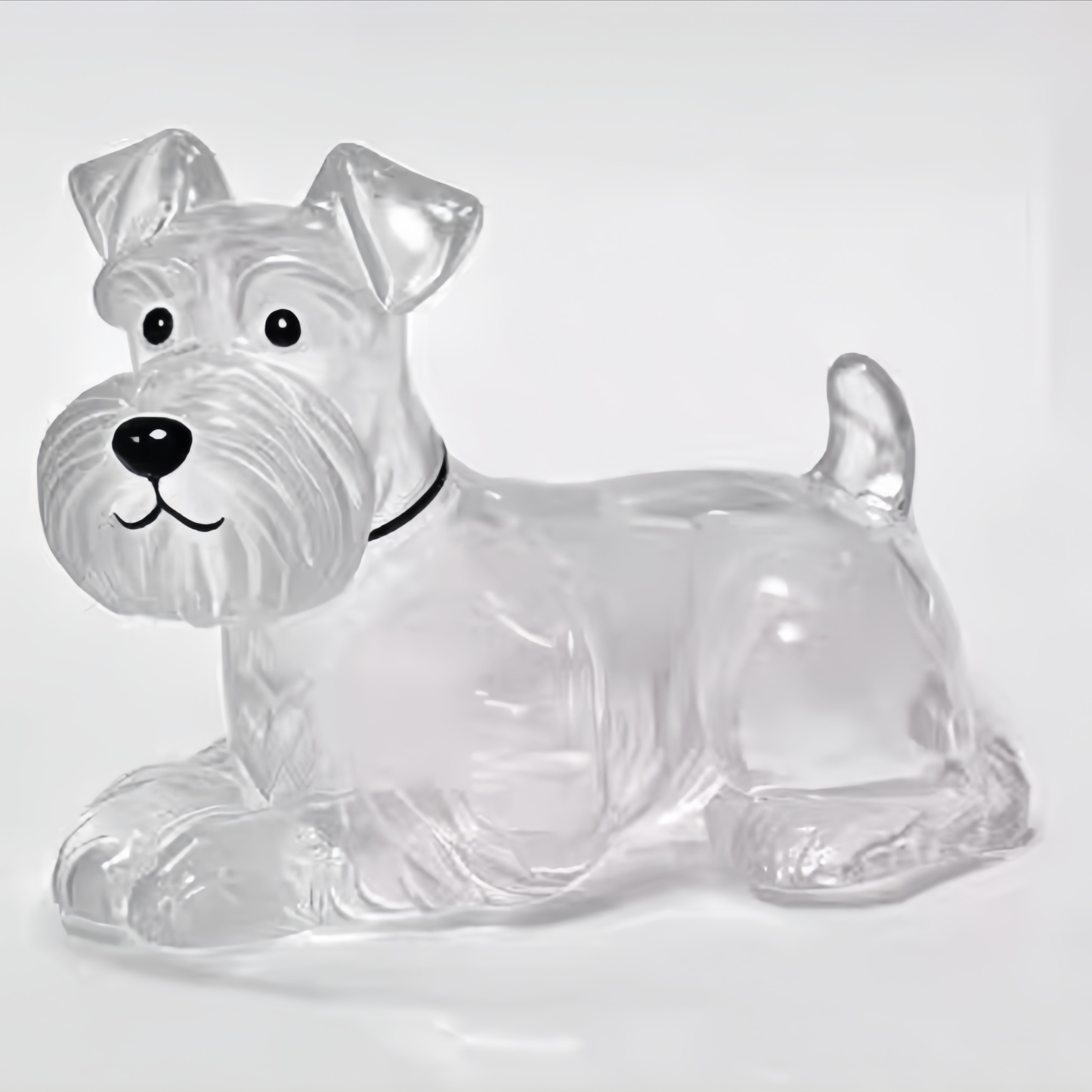 Puppy Transparent Hair Storage Bottle Cute Animal Hair Ball Capsule Pendant Decoration Memorial Dust Box Gift