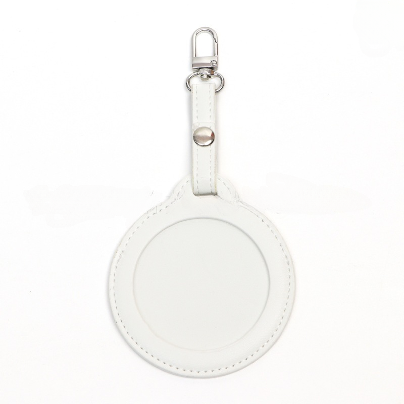 White Protective Badge Case - MyPhotoKeychainUK