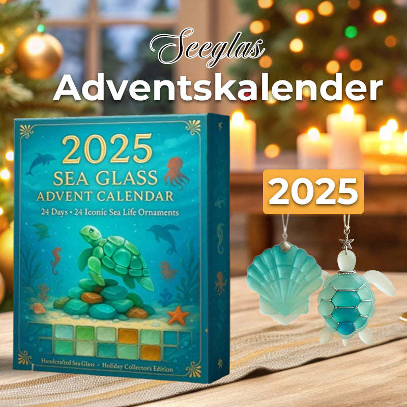 2025 Sea Glass Advent Calendar – 24 Days of Ocean Magic and Christmas Magic - MyPhotoKeychainUK