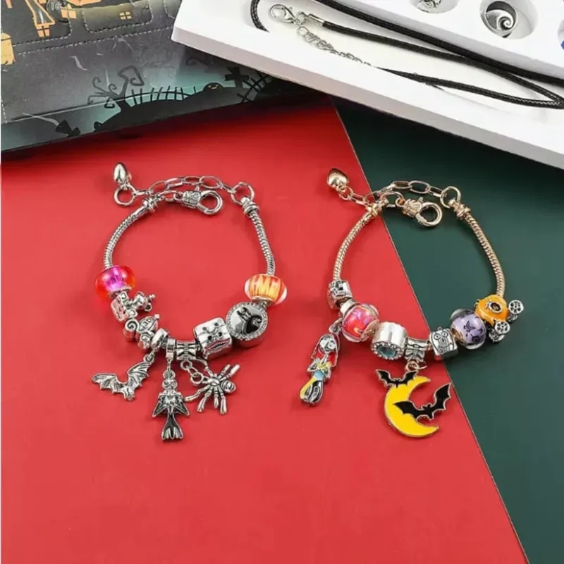 Halloween Advent Surprise Blind Box DIY Charms Beads Bracelet Charms Pendants - MyPhotoKeychainUK