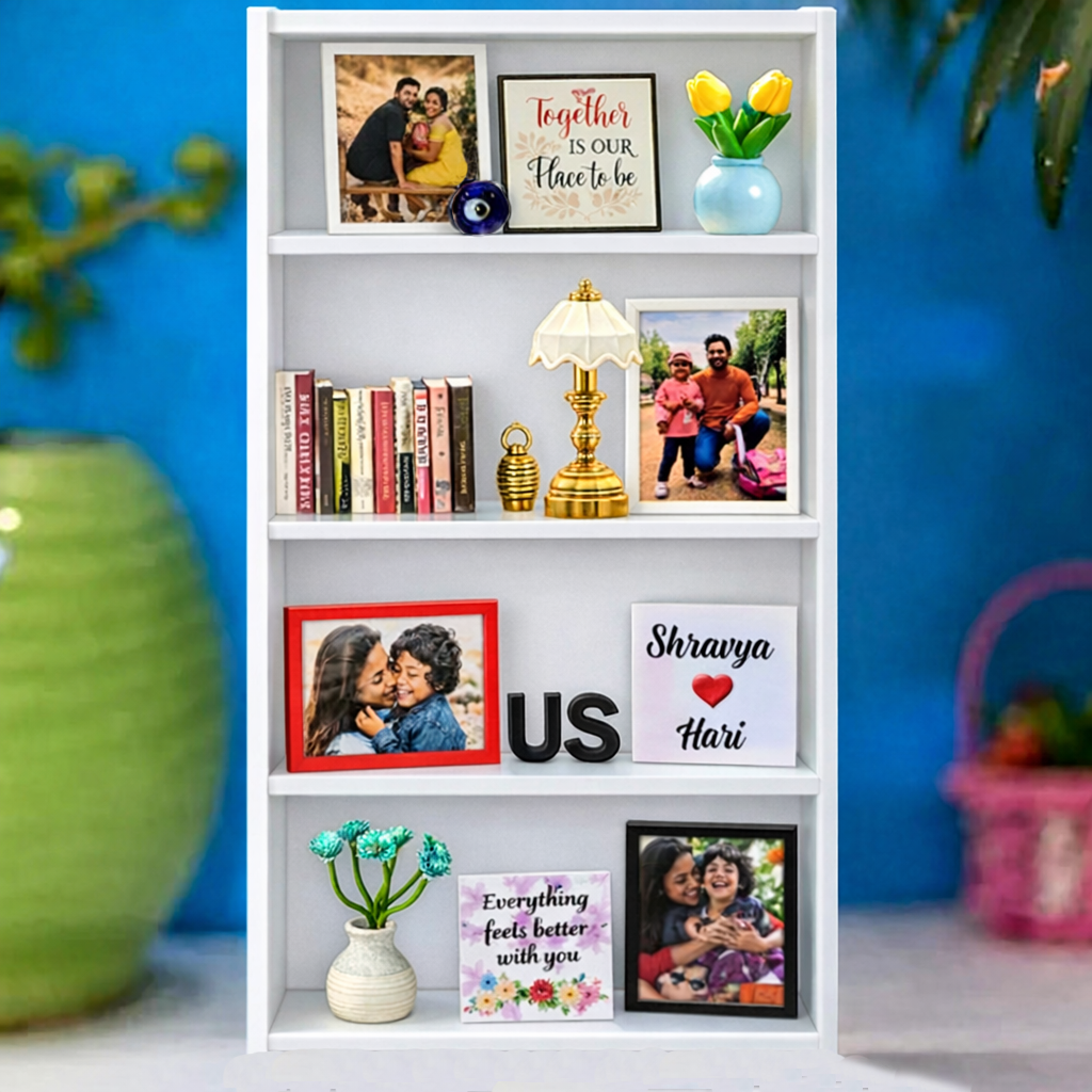 THE MINIATURE RACK Custom Photo & Message Valentine's Day Gift, Personalized Couple Keepsake - MyPhotoKeychainUK