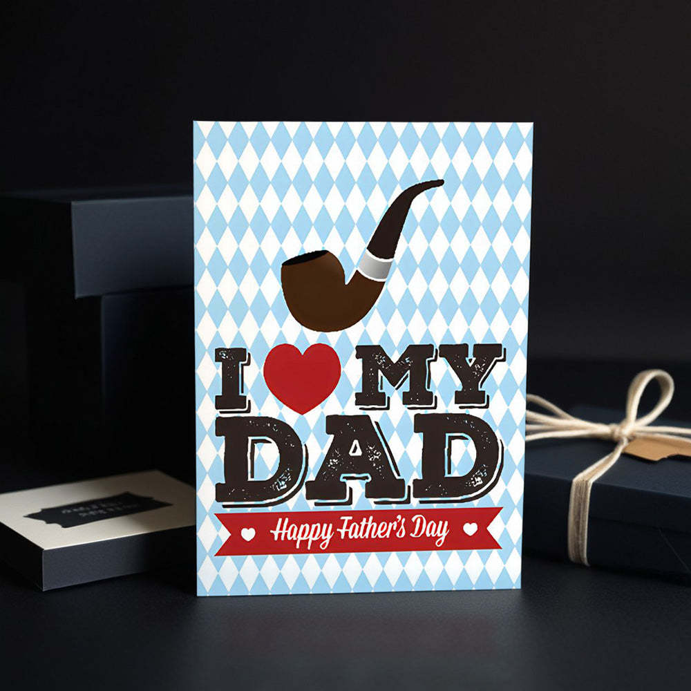 Father's Day Greeting Card World's Best Farter Gifts for Man - PhotoKeychain