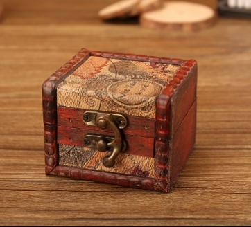Ancient Box for Camera Roll Keychain