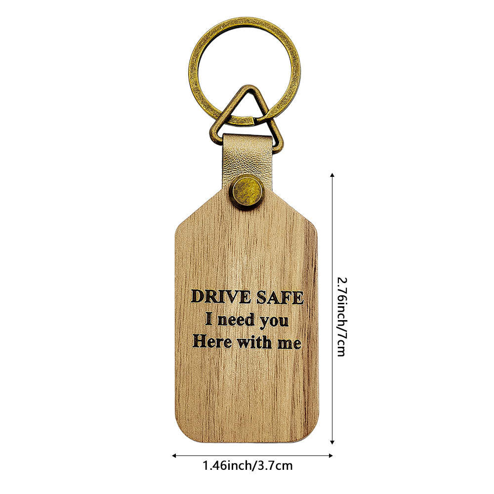Personalized Photo Keychain Magnetic Engraved Keychain Valentine's Day Gifts for Him - PhotoKeychain