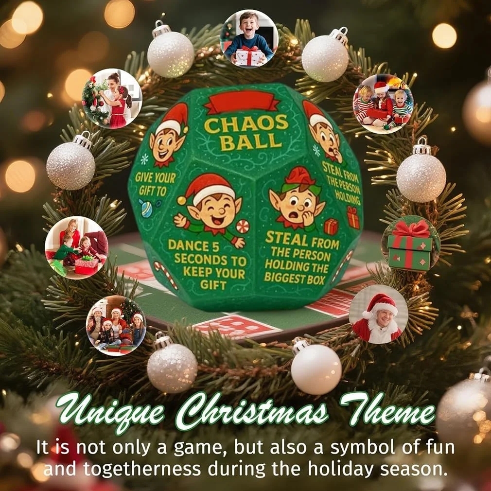 Game Dice Christmas Stuffers Gift Exchange Dice Games for Boys and Girls Christmas Swap Gifts Exchange Dices Game for Office Events Group Hangout - MyPhotoKeychainUK