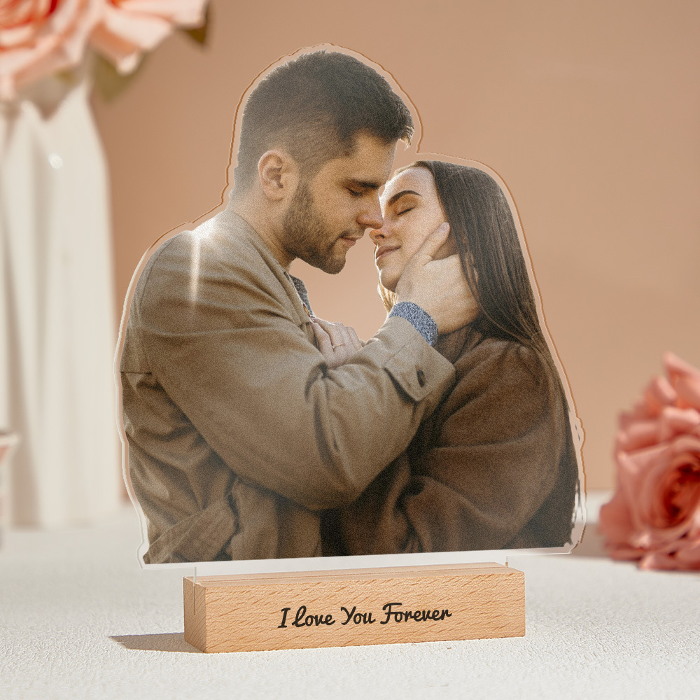 Custom Photo Statuette, Gifts for Dad, Photo Gifts, Anniversary Gift for Him, Her, Acrylic Photo Cutouts - CustomPhotoKeychainAU