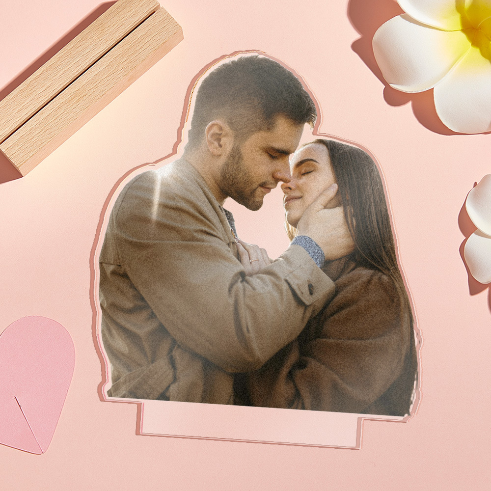 Custom Photo Statuette, Gifts for Dad, Photo Gifts, Anniversary Gift for Him, Her, Acrylic Photo Cutouts - CustomPhotoKeychainAU