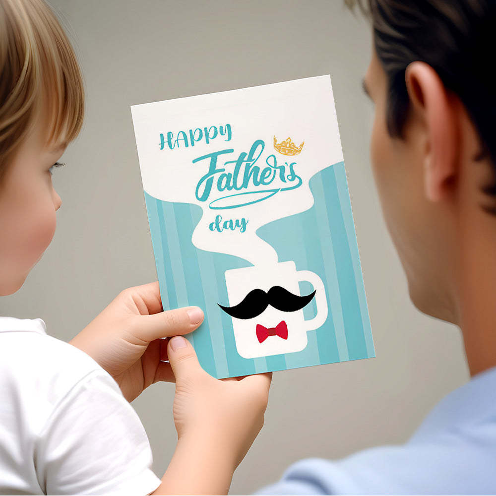 Funny Father's Day Greeting Card World's Best Farter Gifts for Father - customphotokeychain