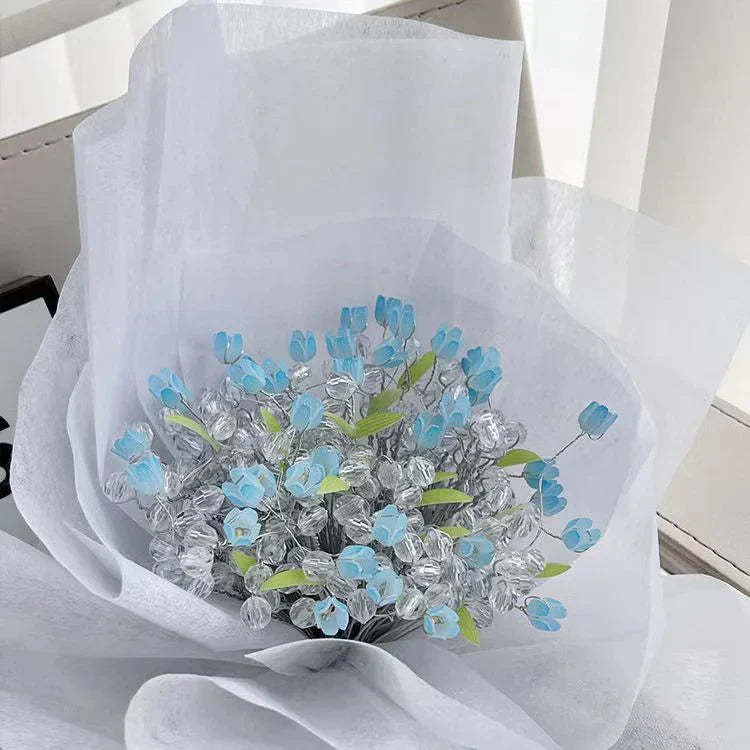 Tulip DIY Bouquet Light Luminous Gift for Her Romantic Gift - customphotokeychain