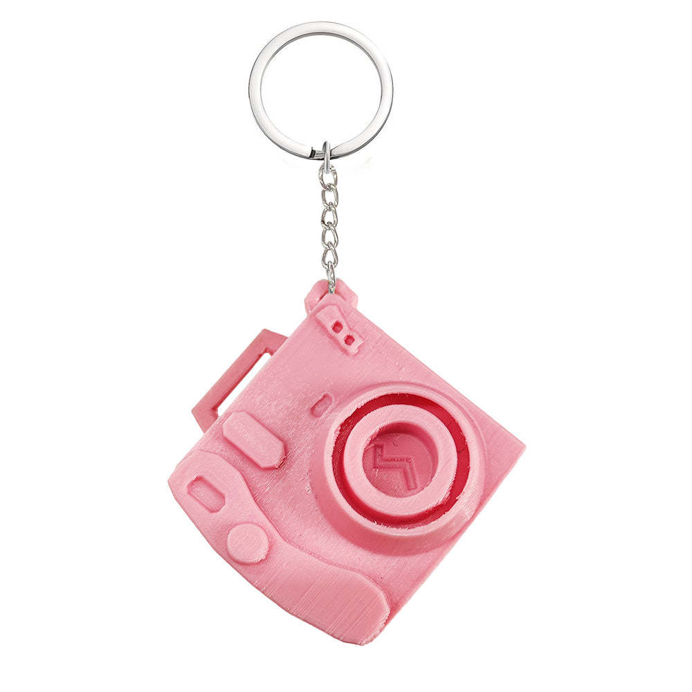 Custom Photo Mini Camera Keychain Personalized Camera Keychain with Pull Out Picture - customphotokeychain