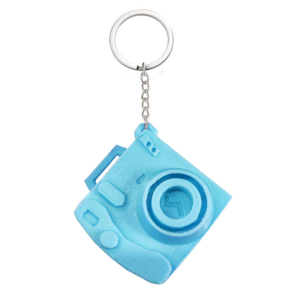 Custom Photo Mini Camera Keychain Personalized Camera Keychain with Pull Out Picture - customphotokeychain