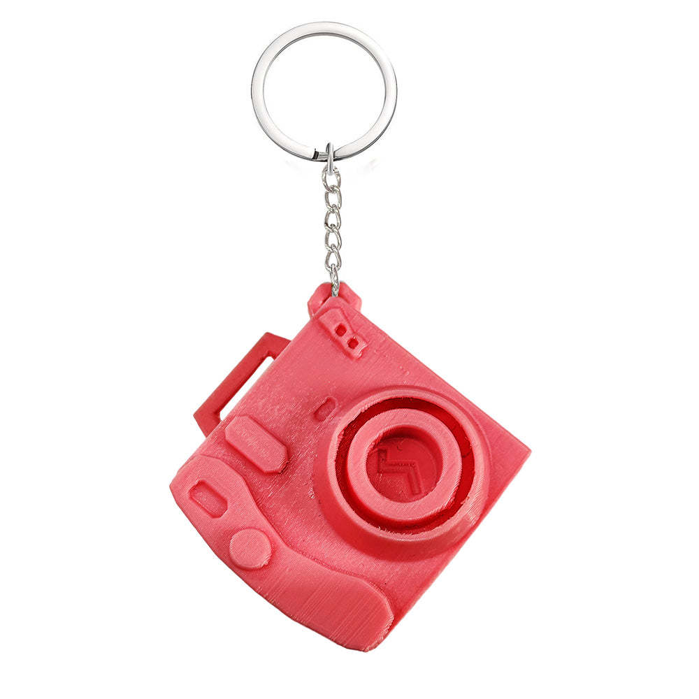 Custom Photo Mini Camera Keychain Personalized Camera Keychain with Pull Out Picture - customphotokeychain